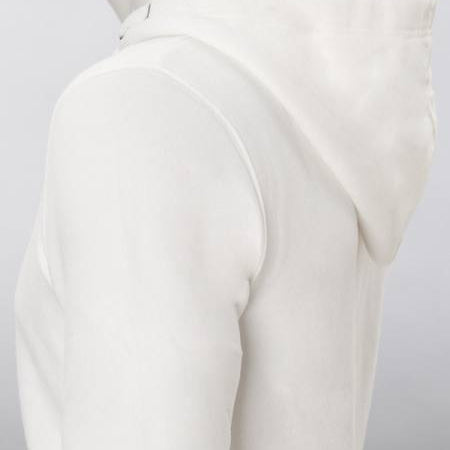 DLZ Zip-Hoody MUTSCH Weiß – mit Firmenlogo besticken & bedrucken