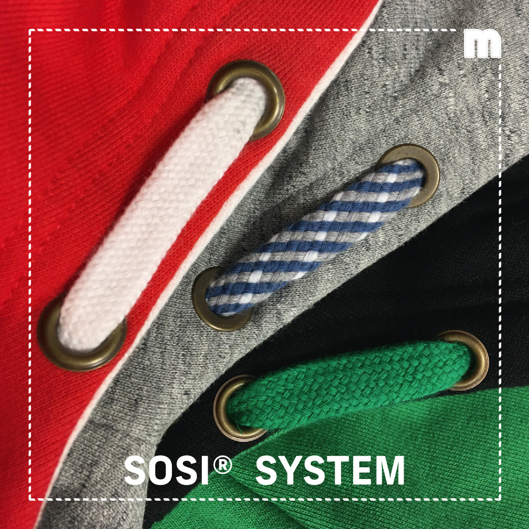 Zip Hoodie mit SOSI® System – mit Firmenlogo besticken & bedrucken