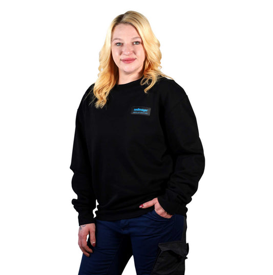 Sweatpullover Schwarz (SEDLMAYER) – mit Firmenlogo besticken & bedrucken