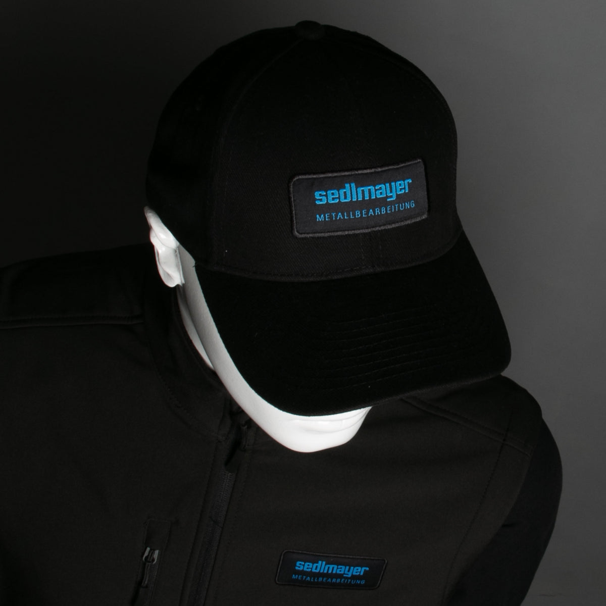 Basecap Classic Schwarz (SEDLMAYER) – mit Logo besticken