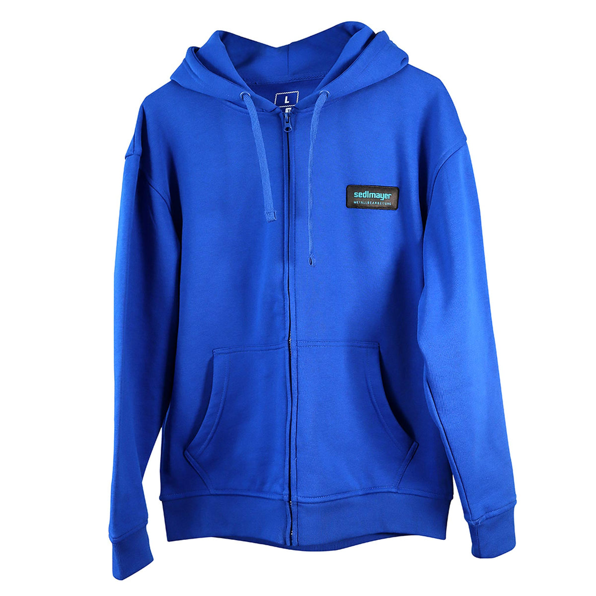 Kapuzenjacke Royalblau (SEDLMAYER) – mit Firmenlogo besticken & bedrucken