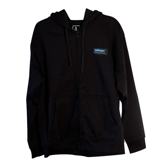 Kapuzenjacke Schwarz (SEDLMAYER) – mit Firmenlogo besticken & bedrucken
