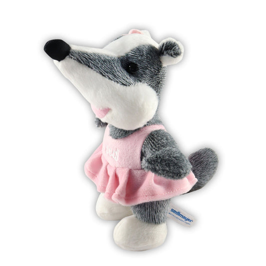 sedi das sympathische Firmenmaskottchen Rosa (SEDLMAYER) – mit Firmenlogo veredeln