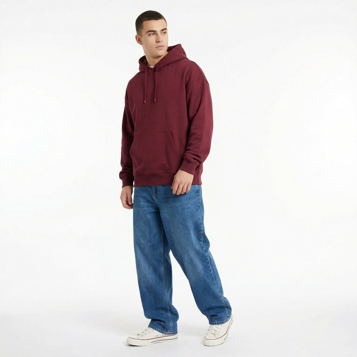 Hoodie OVERSIZE – mit Firmenlogo besticken & bedrucken
