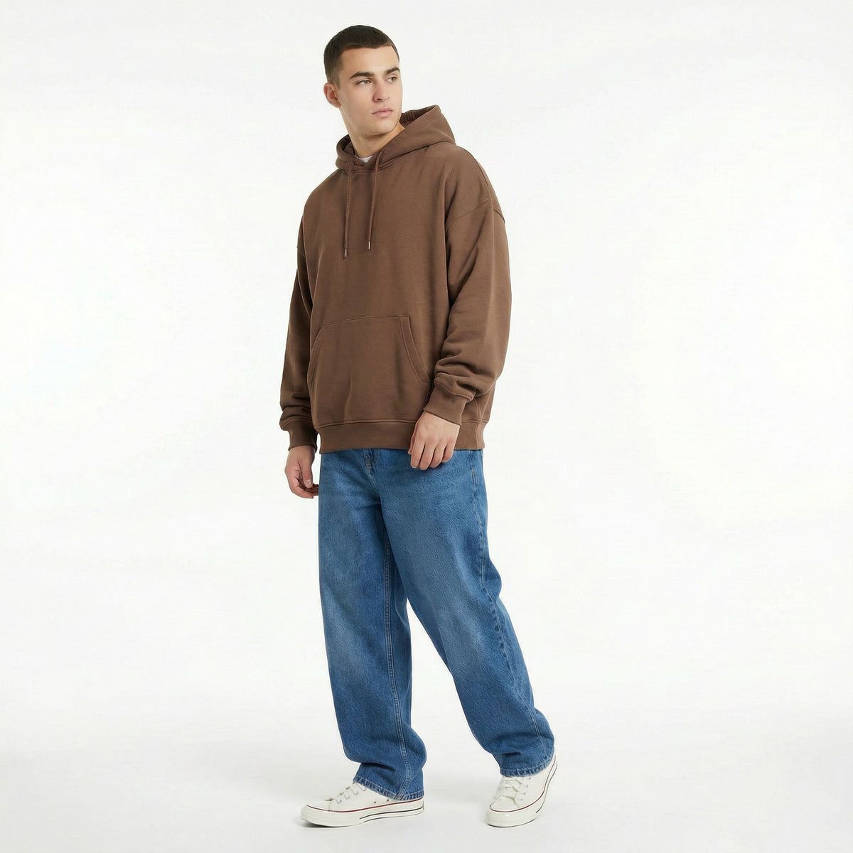 Hoodie OVERSIZE – mit Firmenlogo besticken & bedrucken