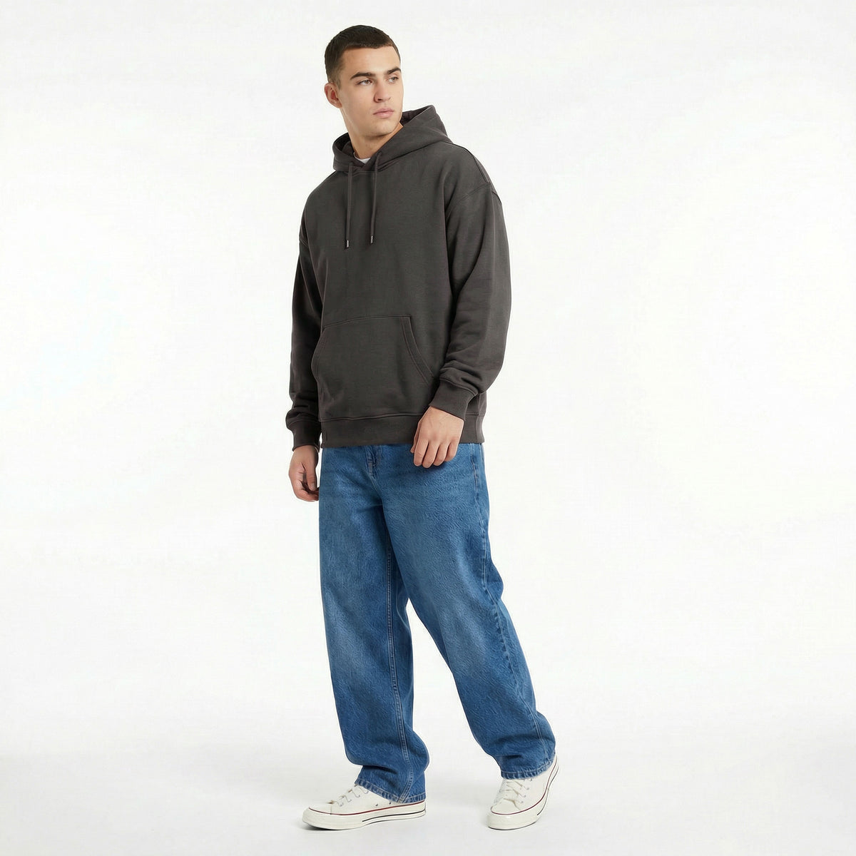 Hoodie OVERSIZE – mit Firmenlogo besticken & bedrucken