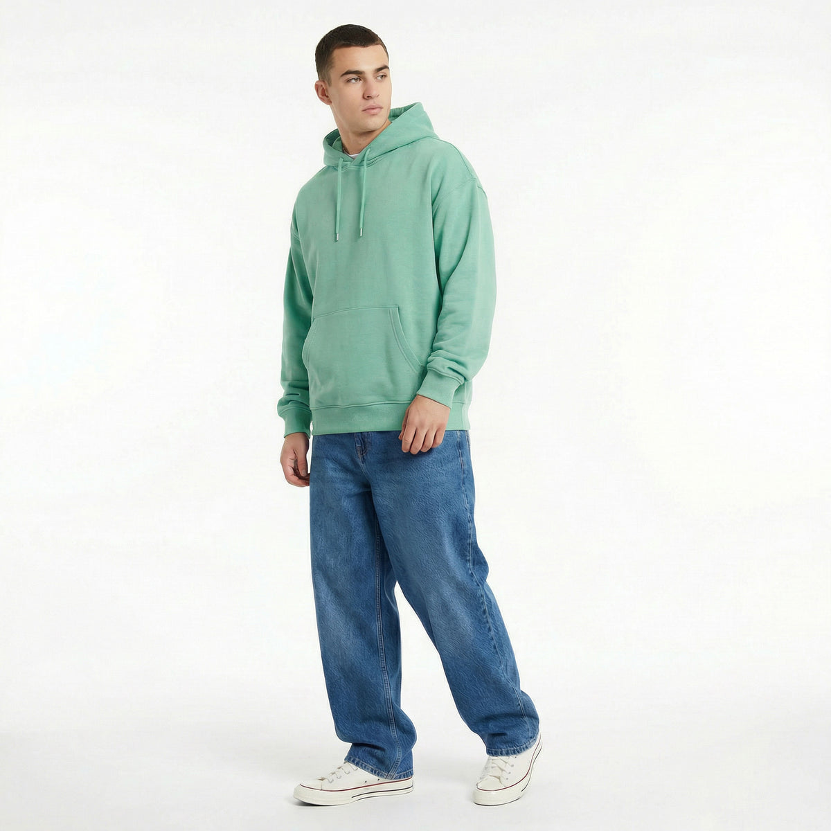 Hoodie OVERSIZE – mit Firmenlogo besticken & bedrucken