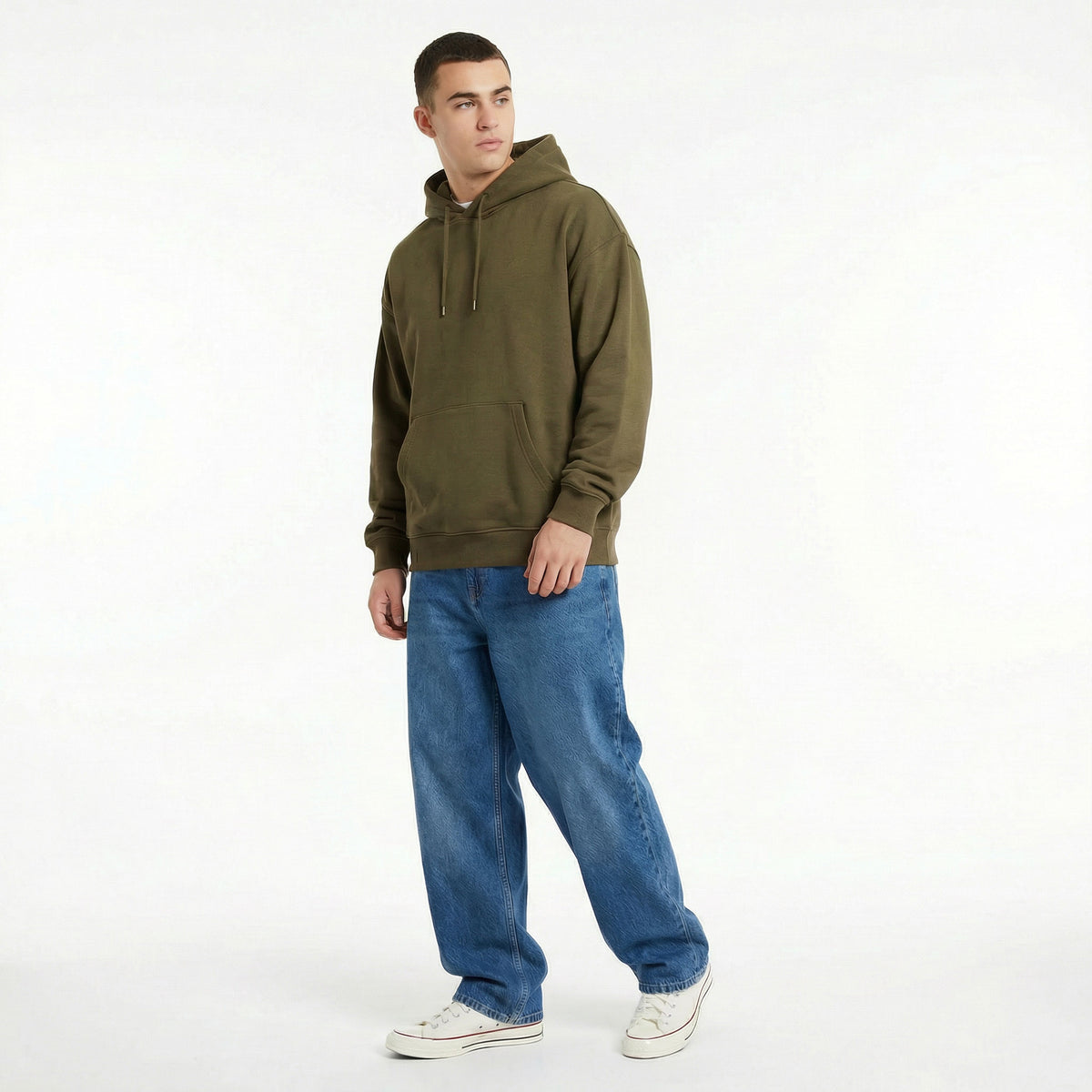 Hoodie OVERSIZE – mit Firmenlogo besticken & bedrucken