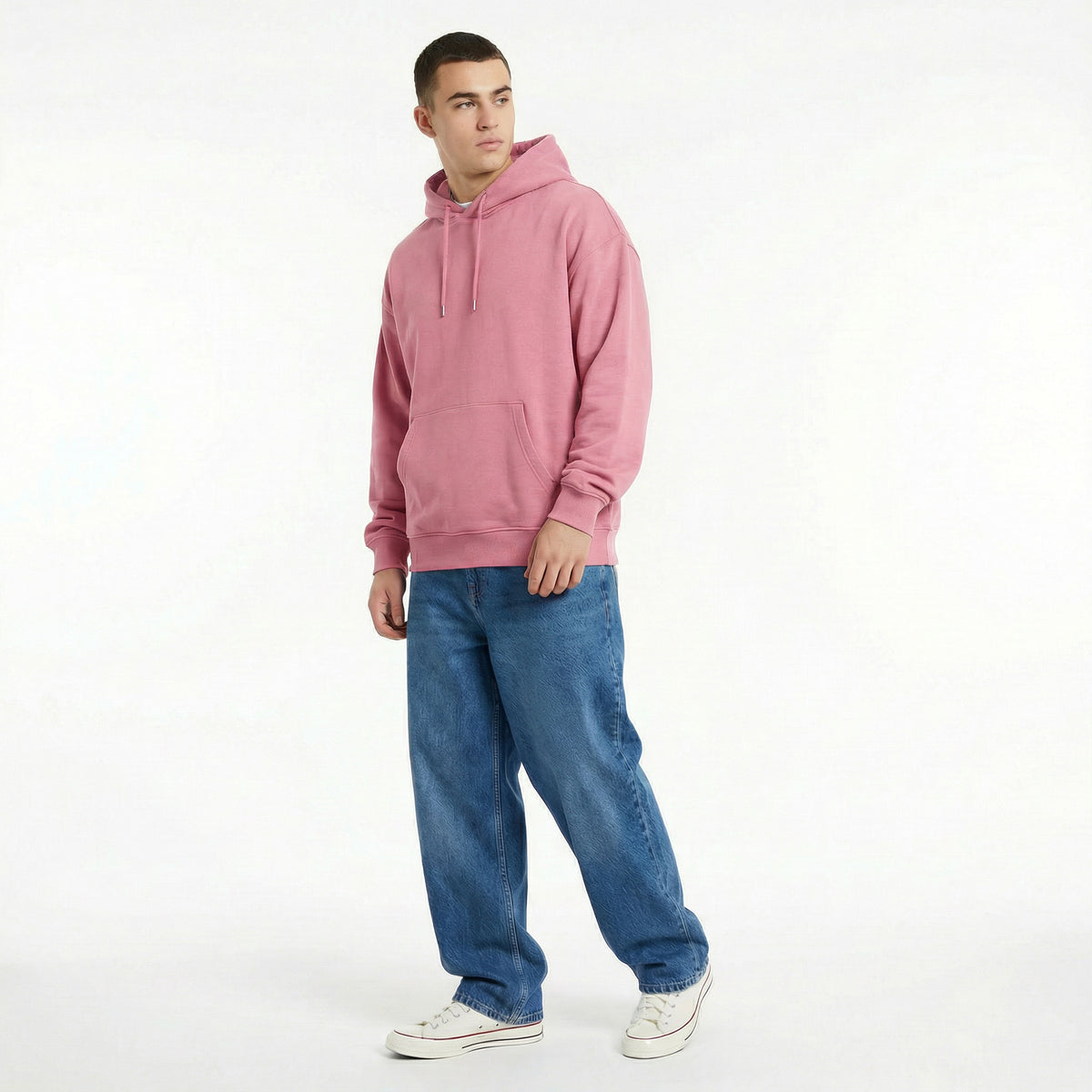Hoodie OVERSIZE – mit Firmenlogo besticken & bedrucken