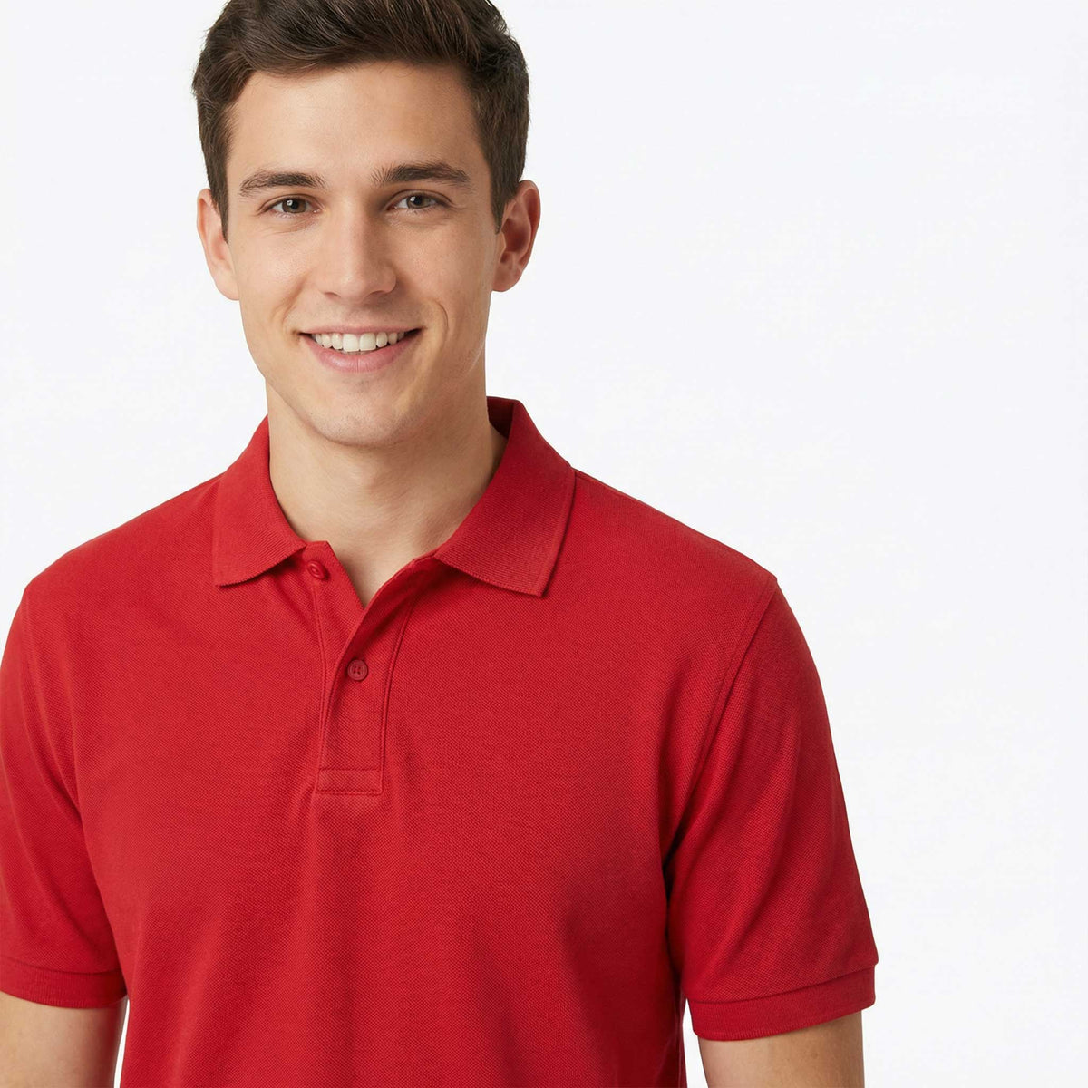 Kurzärmliges Polo-Shirt PORTO – mit Firmenlogo besticken & bedrucken