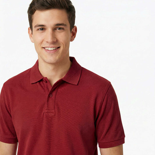 Kurzärmliges Polo-Shirt PORTO – mit Firmenlogo besticken & bedrucken