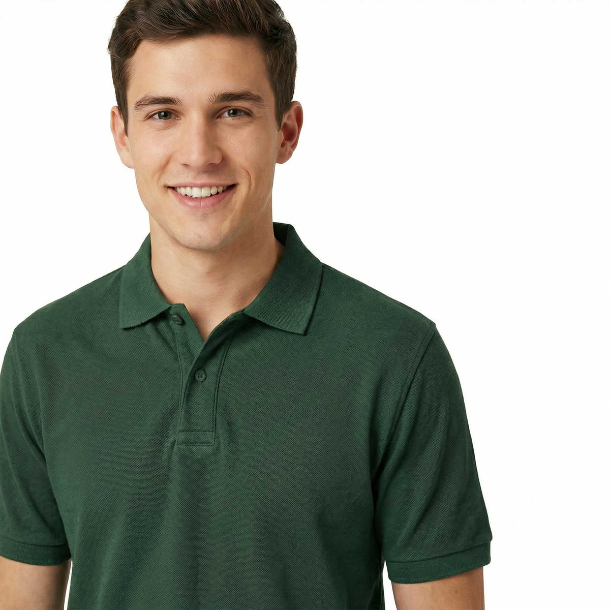 Kurzärmliges Polo-Shirt PORTO – mit Firmenlogo besticken & bedrucken