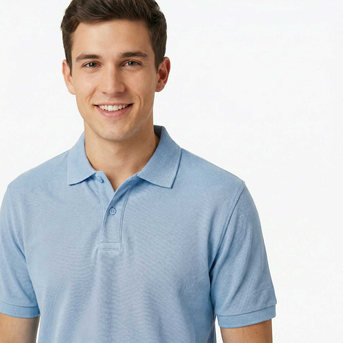 Kurzärmliges Polo-Shirt PORTO – mit Firmenlogo besticken & bedrucken