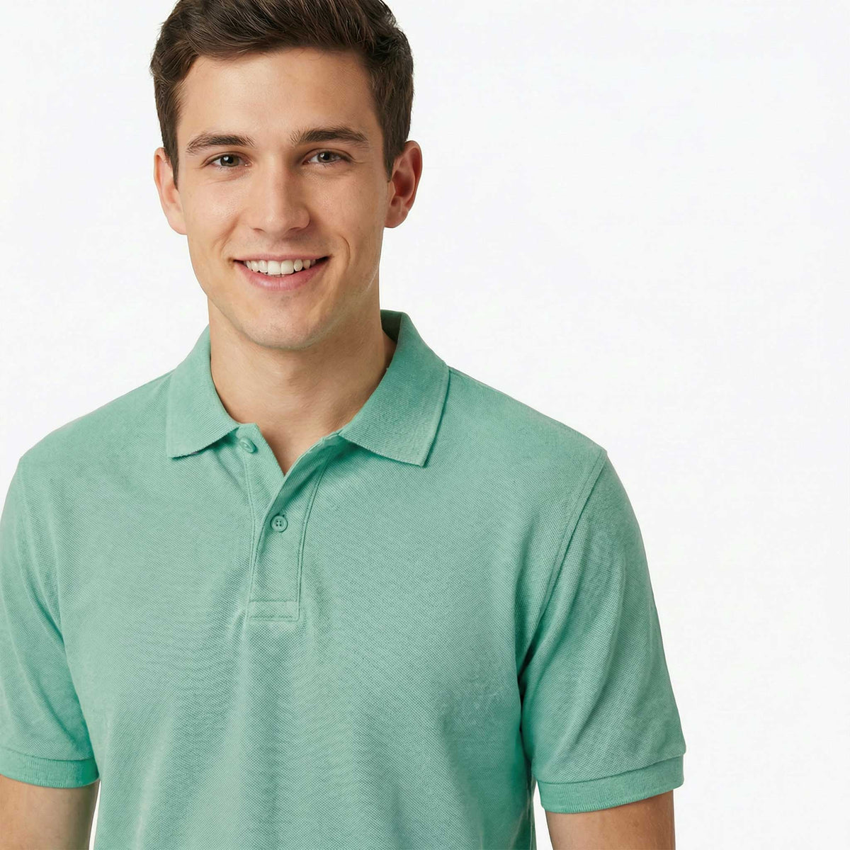 Kurzärmliges Polo-Shirt PORTO – mit Firmenlogo besticken & bedrucken
