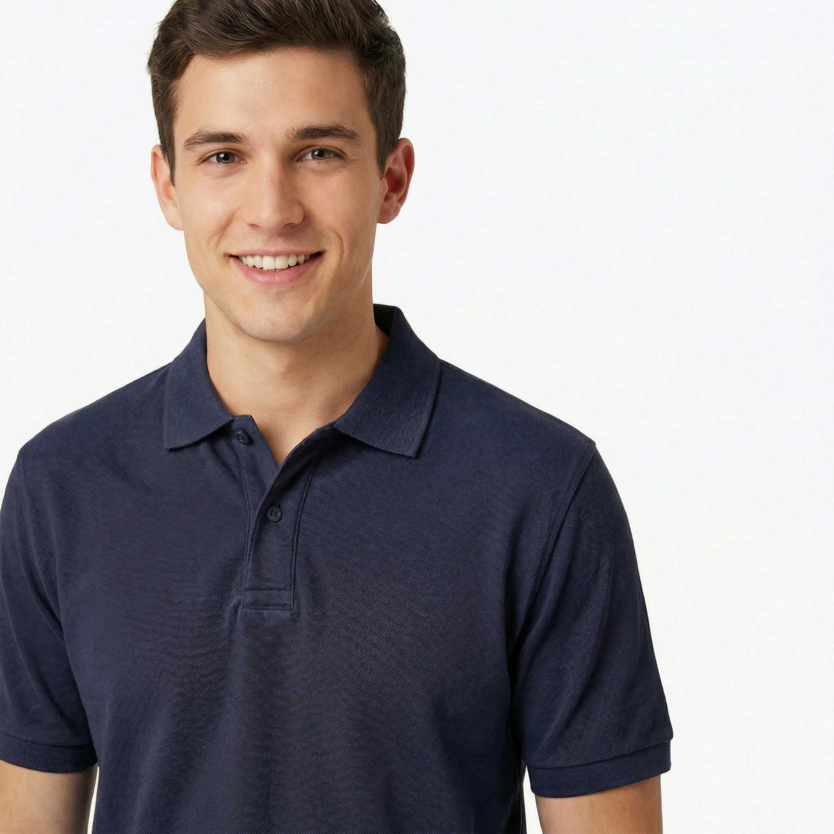 Kurzärmliges Polo-Shirt PORTO – mit Firmenlogo besticken & bedrucken