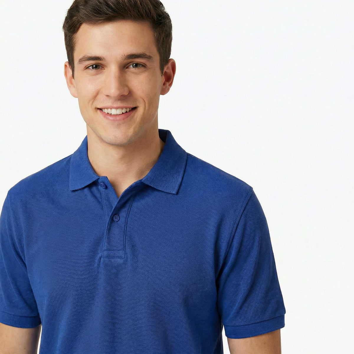 Kurzärmliges Polo-Shirt PORTO – mit Firmenlogo besticken & bedrucken