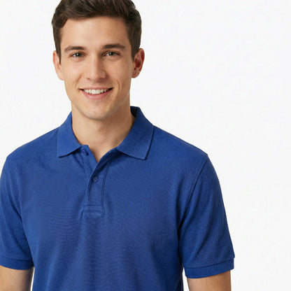 Kurzärmliges Polo-Shirt PORTO – mit Firmenlogo besticken & bedrucken