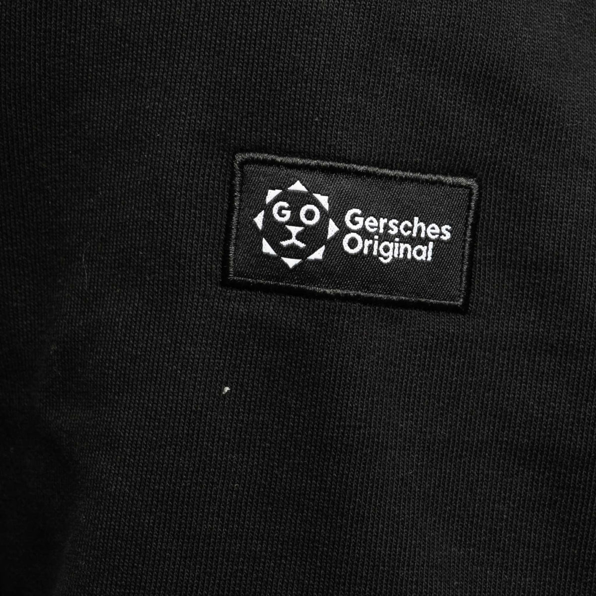 Gersches Original Hoodie BIEBLACH, Schwarz mit Firmenlogo besticken & bedrucken