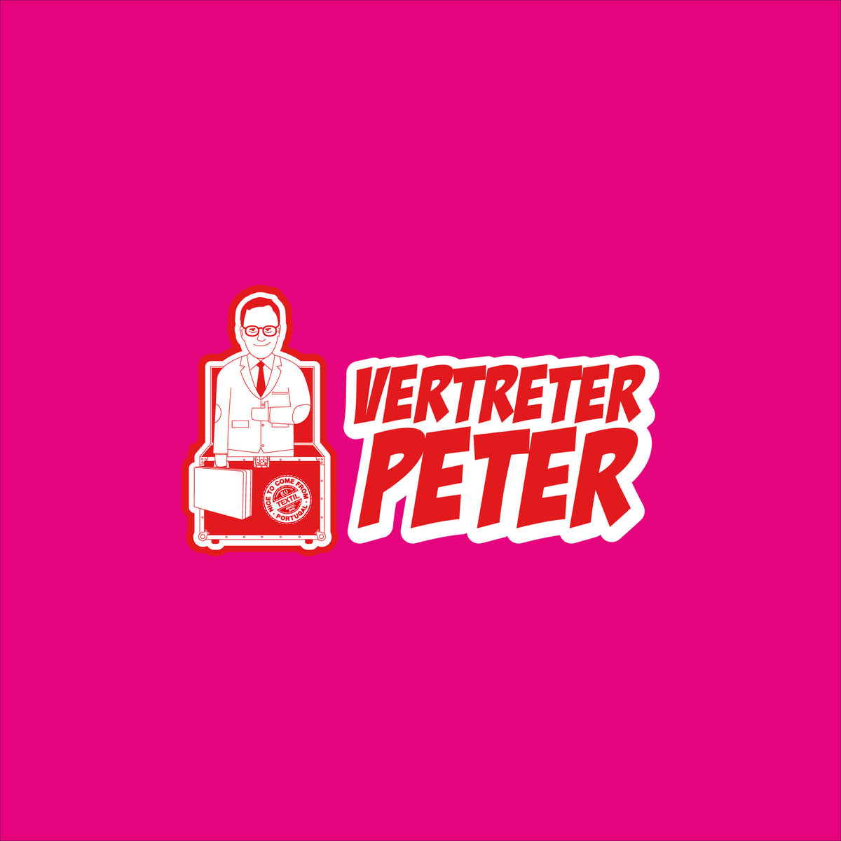 Vertreterpeter – mit Firmenlogo veredeln