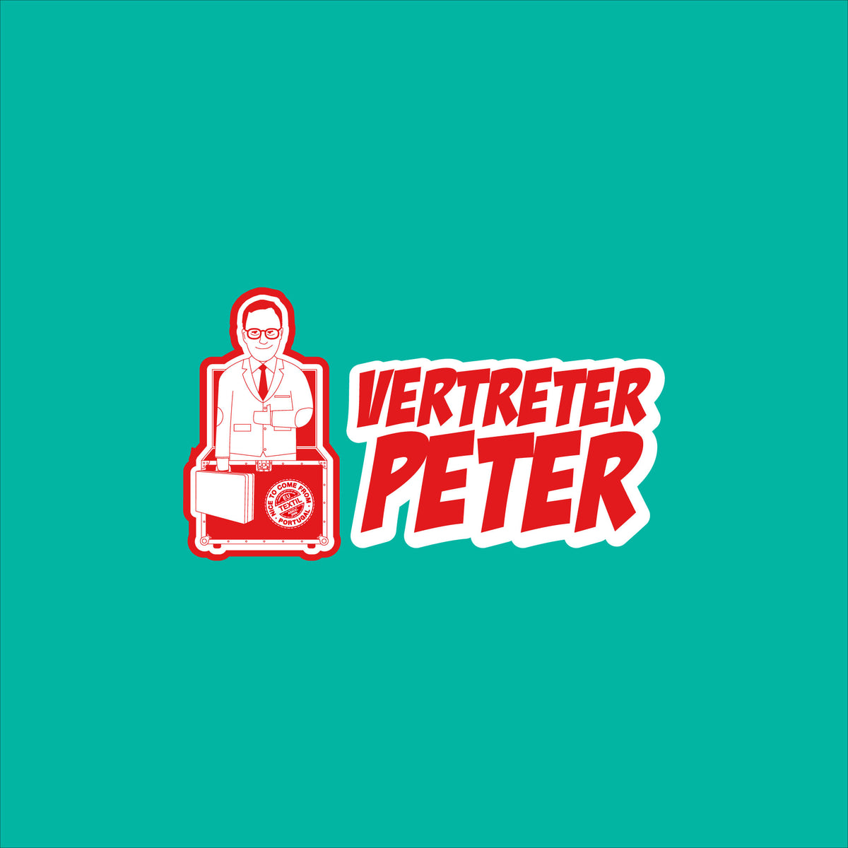 Vertreterpeter – mit Firmenlogo veredeln