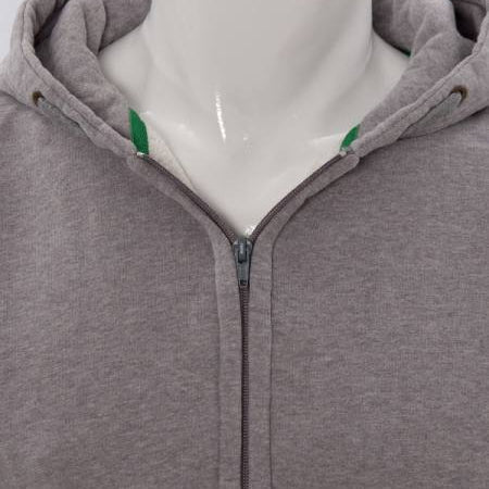 DLZ Zip-Hoody MUTSCH Grau – mit Firmenlogo besticken & bedrucken