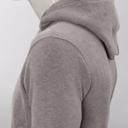DLZ Zip-Hoody MUTSCH Grau – mit Firmenlogo besticken & bedrucken