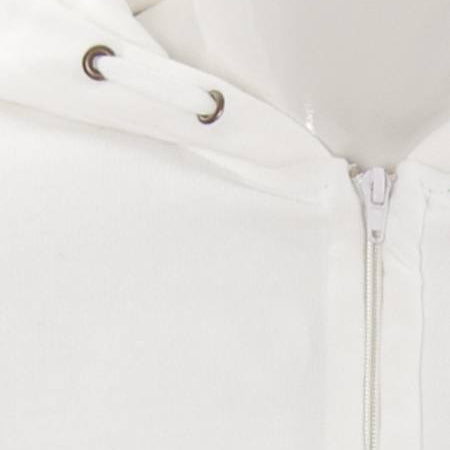 DLZ Zip-Hoody MUTSCH Weiß – mit Firmenlogo besticken & bedrucken