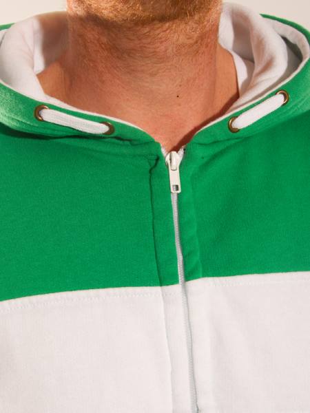 LIKEPLAY Fankurvenzipper Grün – mit Firmenlogo veredeln