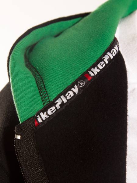 LIKEPLAY Ultrazipper Grün – mit Firmenlogo veredeln