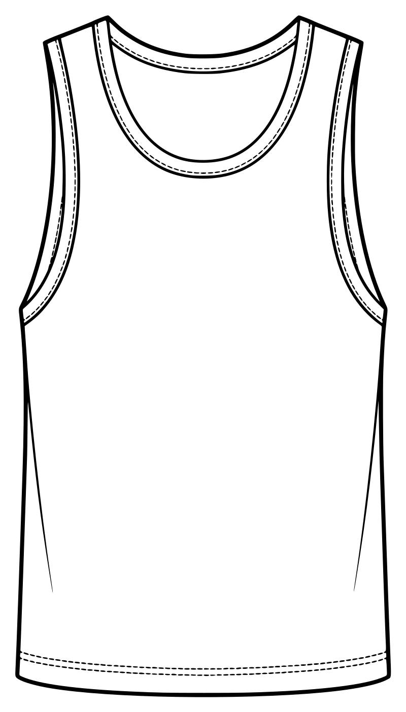 Tanktop in Weiß