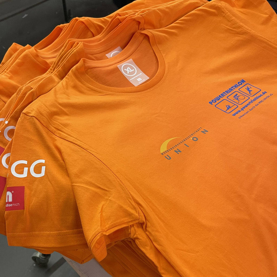 Steckenposten-T-Shirt for den POWER Triathlon