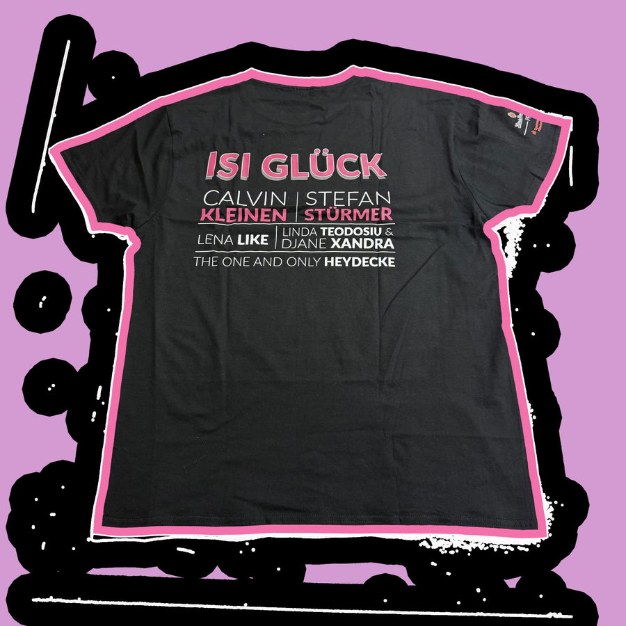 Party-T-shirt ISI GLÜCK ... cool gemacht