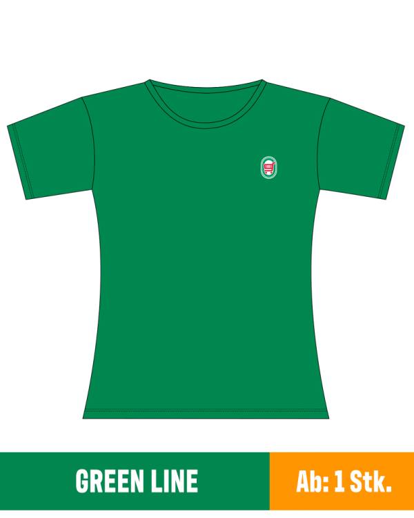 T-Shirt TINA BASIC grün